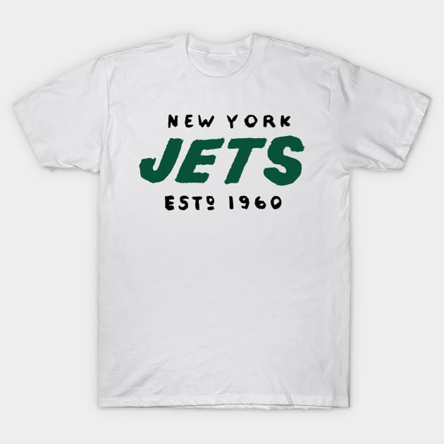 New York Jeeeets T-Shirt by Very Simple Graph